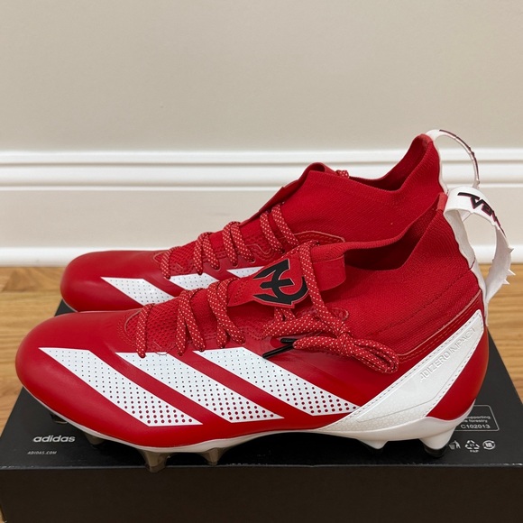 Adidas - Adizero Impact + PE  Men size 10 cleat:comes with box, no lid brand new - Picture 5 of 7